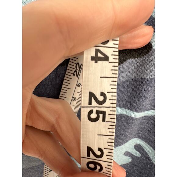 80s Vintage Shirt Mens Medium Blue Camouflage Globemaster Air Force Boeing Plane - Picture 7 of 8